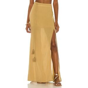 House Of Harlow 1960 'Manina' Tan Maxi Skirt Size S